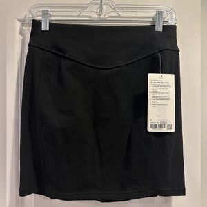 lululemon athletica Black Mini Skirt